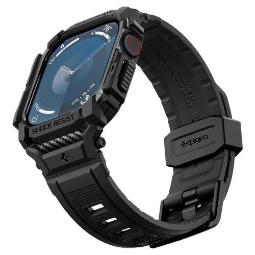 Kup Etui Spigen Rugged Armor Pro Apple Watch 10 42mm Matt Fekete - SPN16457 - {ean13} - Sklep Home Screen
