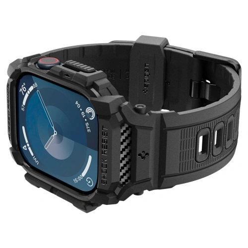 Kup Etui Spigen Rugged Armor Pro Apple Watch 10 42mm Matt Fekete - SPN16457 - {ean13} - Sklep Home Screen