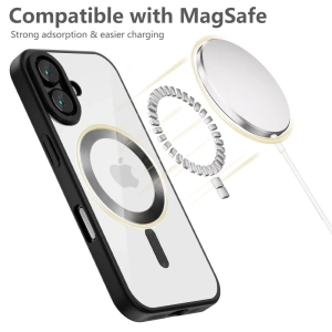 Kup Etui Tech-Protect MagFlex MagSafe Apple iPhone 16 Satin Black - THP3180 - {ean13} - Sklep Home Screen