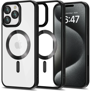 Kup Tech-Protect MagFlex MagSafe Apple iPhone 16 Pro Max Selyem Fekete - THP3182 - {ean13} - Sklep Home Screen