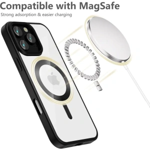 Kup Tech-Protect MagFlex MagSafe Apple iPhone 16 Pro Max Selyem Fekete - THP3182 - {ean13} - Sklep Home Screen