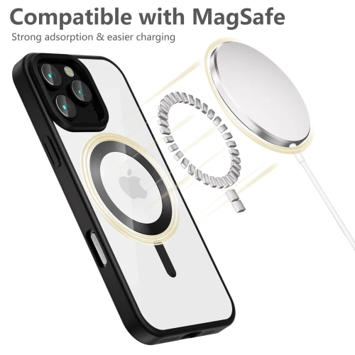 Kup Etui Tech-Protect MagFlex MagSafe Apple iPhone 16 Pro Max Satin Black - THP3182 - {ean13} - Sklep Home Screen