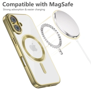 Buy Tech-Protect MagFlex MagSafe Apple iPhone 16 Satin Gold - THP3183 - {ean13} - Home Screen Store Europe
