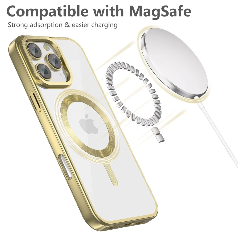 Etui Tech-Protect MagFlex MagSafe Apple iPhone 16 Pro Satin Gold - iPhone 16 Pro - Tech-Protect