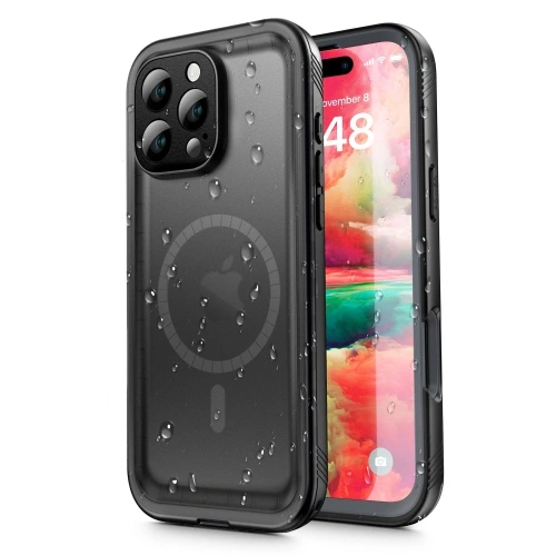 Kup Tech-Protect ShellBox MagSafe IP68 Apple iPhone 16 Pro Fekete - THP3186 - {ean13} - Sklep Home Screen