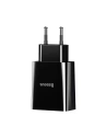 Kup Încărcător de rețea Baseus Speed Mini Dual Charger, 2x USB, 2A, 10,5W (negru) - BSU1014BLK - {ean13} - Sklep Home Screen