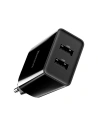 Kup Baseus Ladegerät Speed Mini Dual-Ladegerät, 2x USB, 2A, 10,5W (schwarz) - BSU1014BLK - {ean13} - Sklep Home Screen