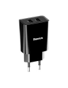 Kup Încărcător de rețea Baseus Speed Mini Dual Charger, 2x USB, 2A, 10,5W (negru) - BSU1014BLK - {ean13} - Sklep Home Screen