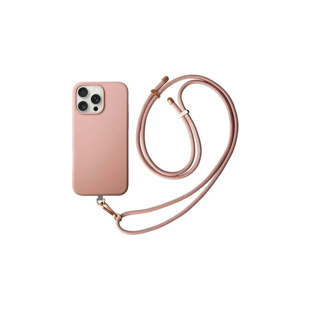 Etui UNIQ Coehl Creme Apple iPhone 16 Pro Magnetic Charging różowy - iPhone 16 Pro - Uniq