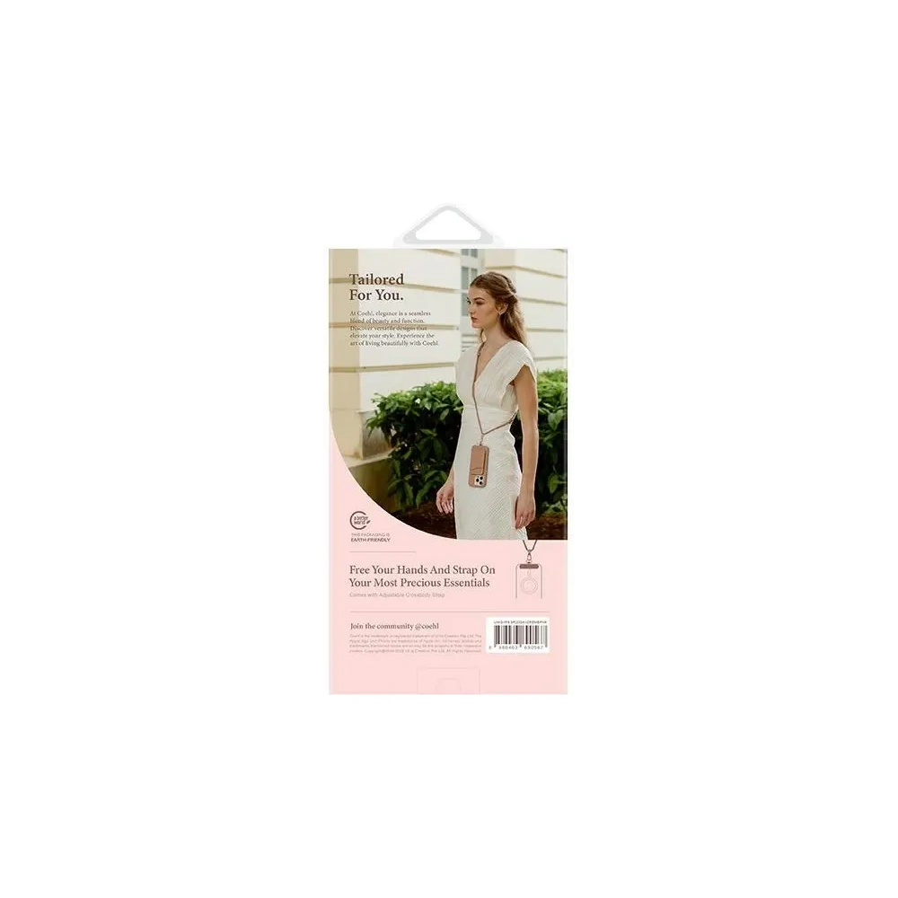 Etui UNIQ Coehl Creme Apple iPhone 16 Pro Magnetic Charging różowy - iPhone 16 Pro - Uniq