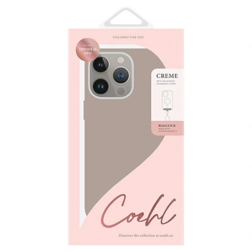Kup UNIQ Coehl Creme Apple iPhone 16 Pro Magnetic nabíjení šedá - UNIQ1239 - {ean13} - Sklep Home Screen