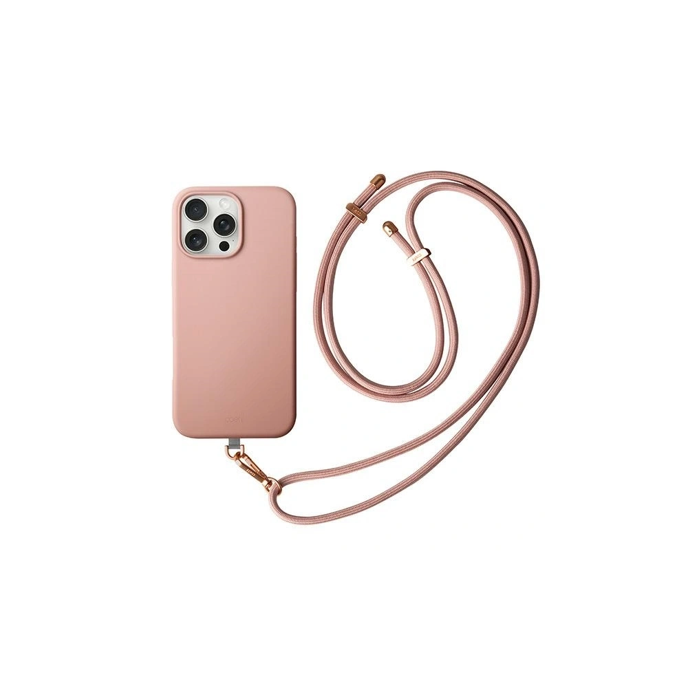 Etui UNIQ Coehl Creme Apple iPhone 16 Pro Max Magnetic Charging różowy - iPhone 16 Pro Max - Uniq