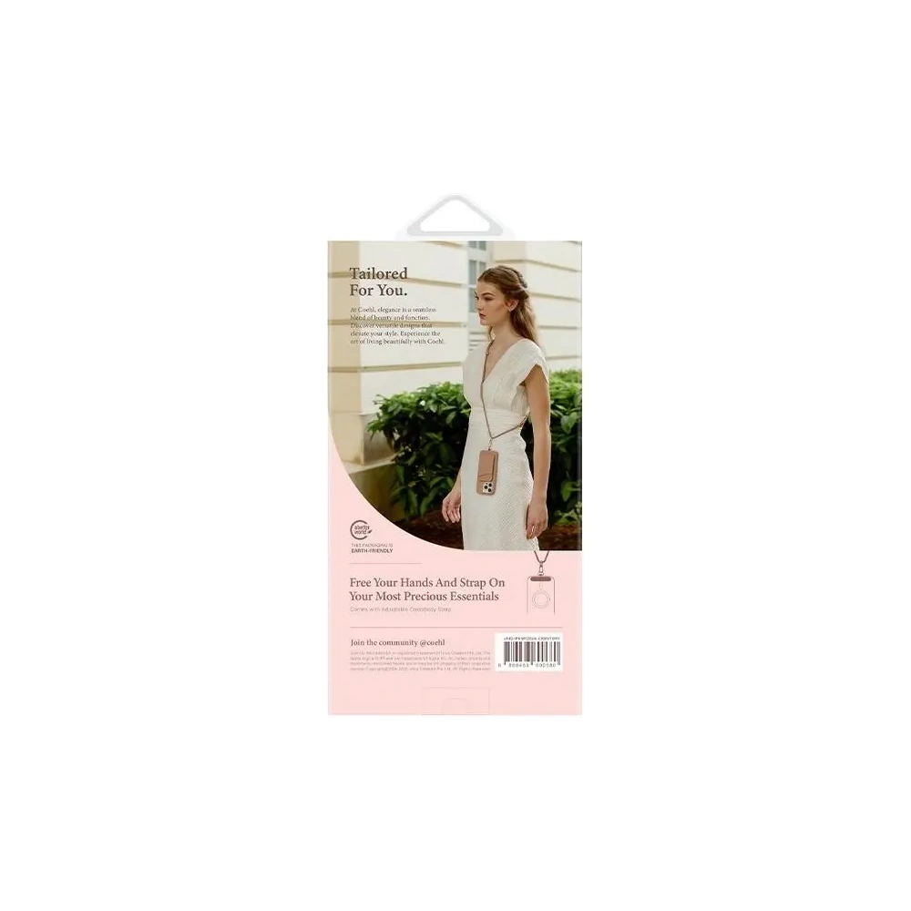 Etui UNIQ Coehl Creme Apple iPhone 16 Pro Max Magnetic Charging szary - iPhone 16 Pro Max - Uniq