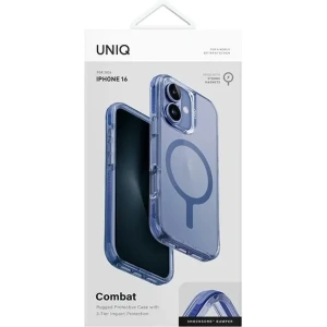 Kup Etui UNIQ Combat Apple iPhone 16 MagClick Charging niebieski - UNIQ1244 - {ean13} - Sklep Home Screen
