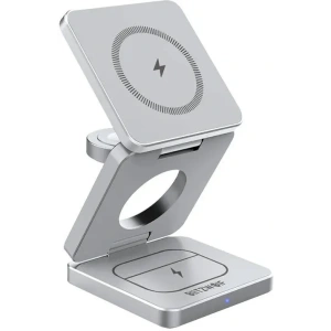 Buy Blitzwolf BW-IW30 3in1 wireless charger 20W MagSafe grey - BLZ619 - {ean13} - Home Screen Store Europe