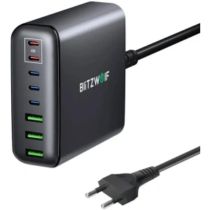 Kup Blitzwolf BW-S26 falitöltő 250W 3xUSB-A, 3xUSB-C, 2xUSB-C 65W (fekete) - BLZ620 - {ean13} - Sklep Home Screen