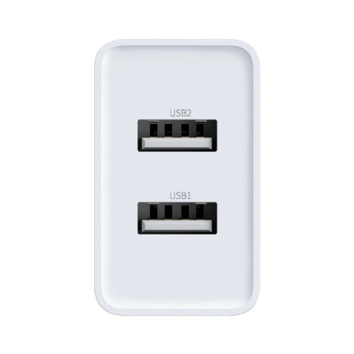 Kup Síťová nabíječka Baseus Speed Mini Dual Charger, 2x USB, 2A, 10,5W (bílá) - BSU1015WHT - {ean13} - Sklep Home Screen