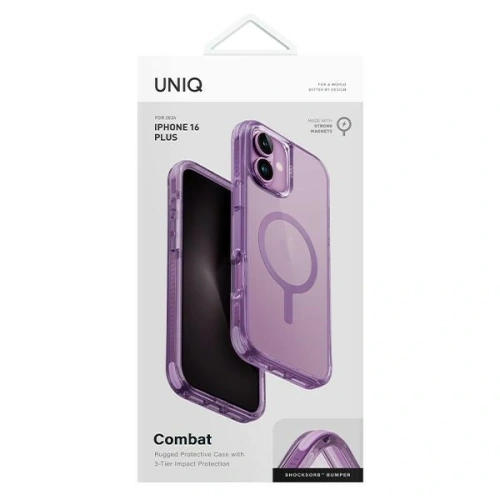 Buy UNIQ Combat Apple iPhone 16 Plus MagClick Charging pink - UNIQ1248 - {ean13} - Home Screen Store Europe