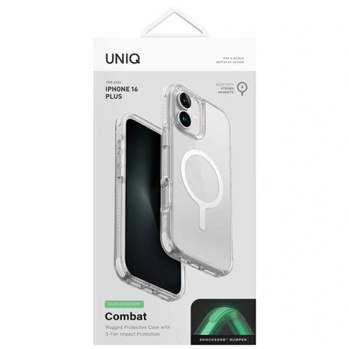 Kup Etui UNIQ Combat Apple iPhone 16 Pro MagClick Charging biały - UNIQ1249 - {ean13} - Sklep Home Screen