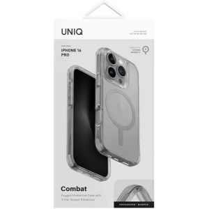 Kup UNIQ Combat Apple iPhone 16 Pro MagClick nabíjení šedé - UNIQ1251 - {ean13} - Sklep Home Screen