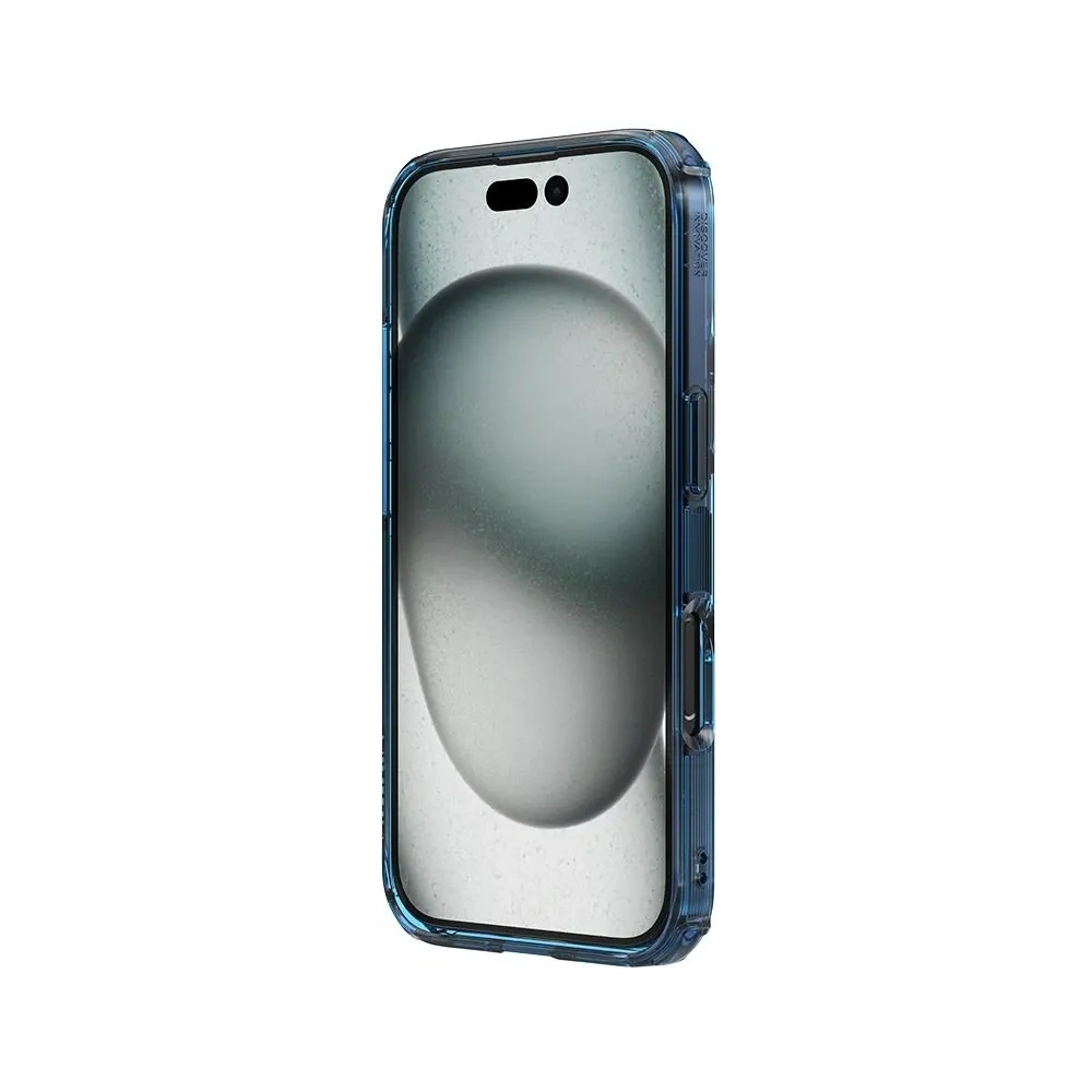 Etui Nillkin Nature Pro Apple iPhone 16 Plus niebieski - iPhone 16 Plus - Nillkin