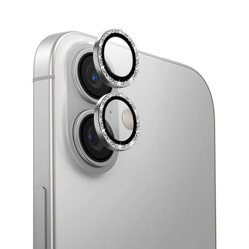 Kup UNIQ Optix Alumínium Kamera Lencsevédő Apple iPhone 16 / 16 Plus fehér csillogás - UNIQ1255 - {ean13} - Sklep Home Screen