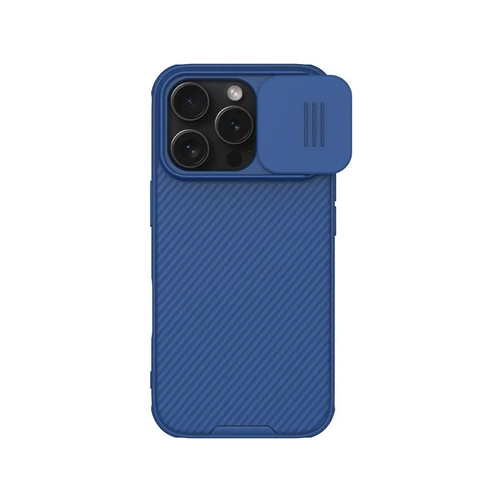 Etui Nillkin Camshield Pro Apple iPhone 16 Pro niebieski - iPhone 16 Pro - Nillkin