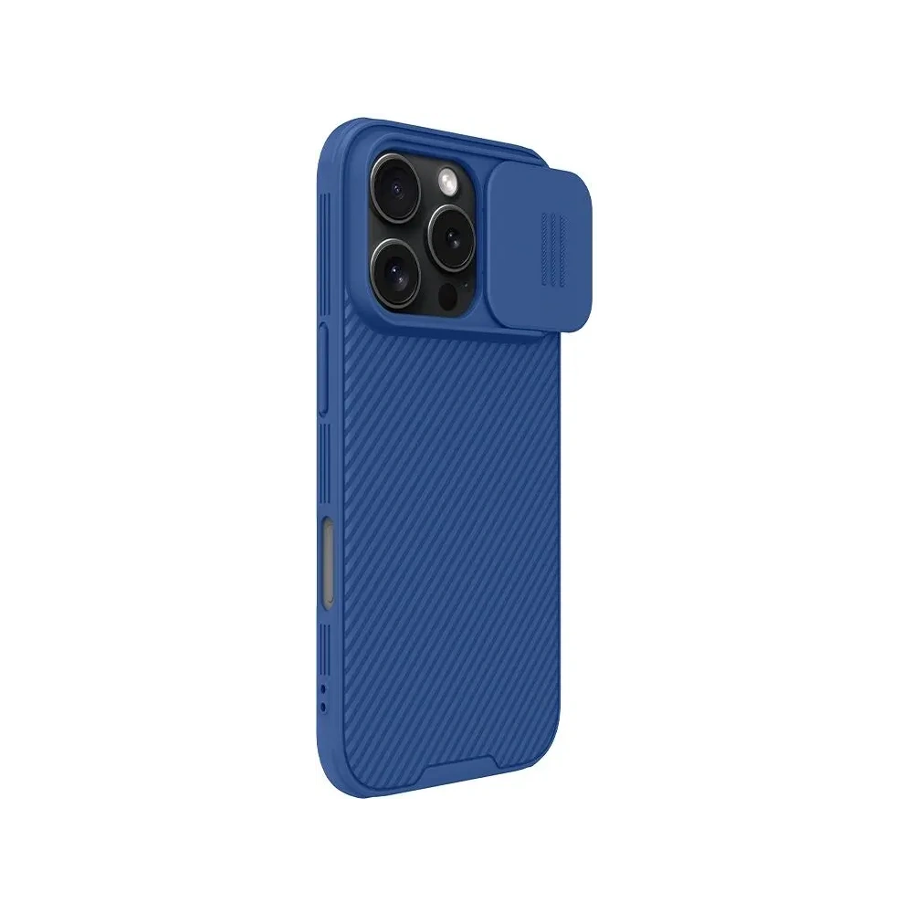Etui Nillkin Camshield Pro Apple iPhone 16 Pro niebieski - iPhone 16 Pro - Nillkin