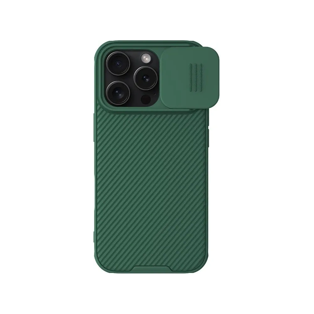 Etui Nillkin Camshield Pro Apple iPhone 16 Pro zielony - iPhone 16 Pro - Nillkin