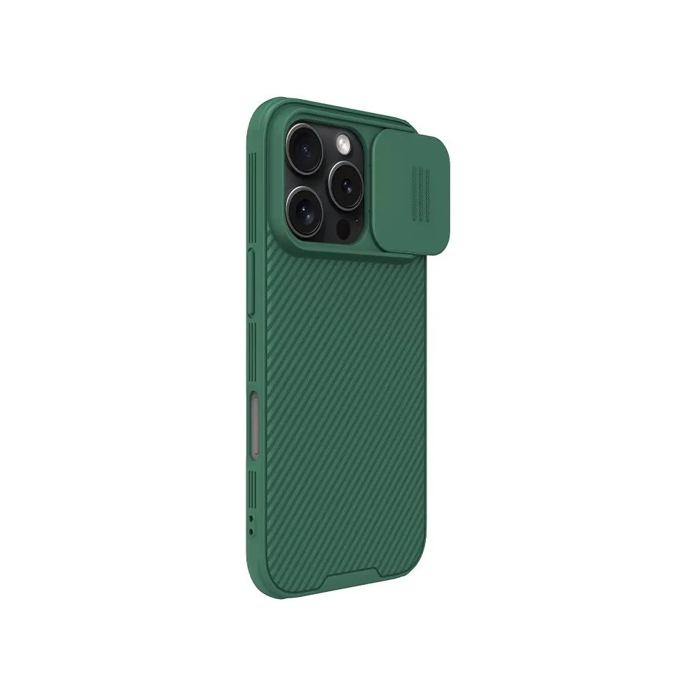 Etui Nillkin Camshield Pro Apple iPhone 16 Pro zielony - iPhone 16 Pro - Nillkin