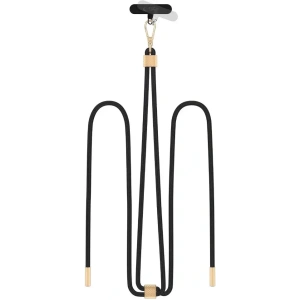 Kup Smycz Tech-Protect C2S Rope Crossbody Strap black/gold - THP3188 - {ean13} - Sklep Home Screen