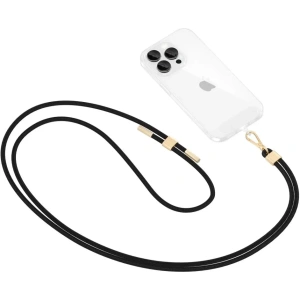 Kup Smycz Tech-Protect C2S Rope Crossbody Strap black/gold - THP3188 - {ean13} - Sklep Home Screen