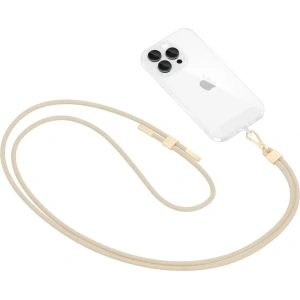 Kup Smycz Tech-Protect C2S Rope Crossbody Strap beige/gold - THP3189 - {ean13} - Sklep Home Screen