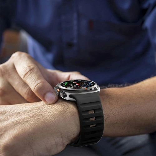 Kup Tech-Protect Szilikon vonal Samsung Galaxy Watch Ultra 47mm Montego Kék - THP3194 - {ean13} - Sklep Home Screen