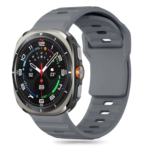 Kup Tech-Protect Silikon-Linie Samsung Galaxy Watch Ultra 47mm Kreidegrau - THP3195 - {ean13} - Sklep Home Screen