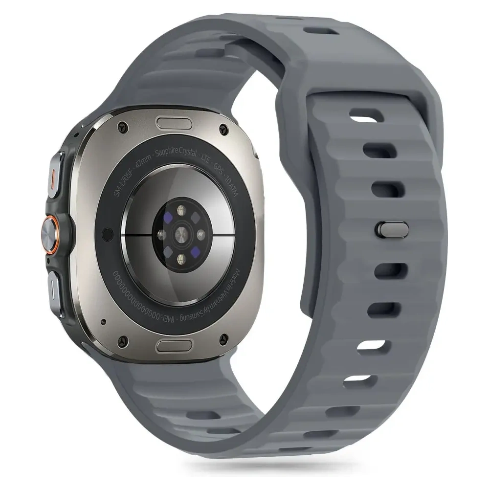 Pasek Tech-Protect Silicone Line Samsung Galaxy Watch Ultra 47mm Crayon Grey - Galaxy Watch Ultra - Tech-Protect