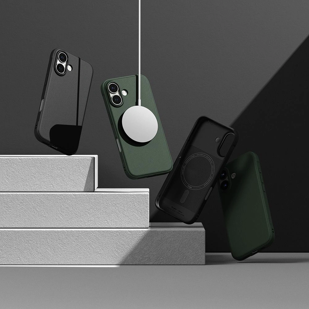 Etui Ringke Onyx Magnetic MagSafe Apple iPhone 16 Black - iPhone 16 - Ringke