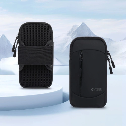 Kup Tech-Protect M6 Universelles Sportarmband Schwarz - THP3209 - {ean13} - Sklep Home Screen