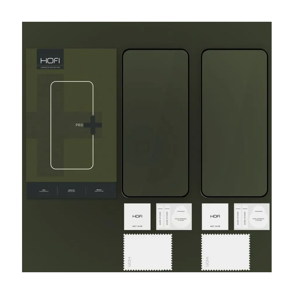 Szkło hartowane Hofi Glass Pro+ OnePlus Nord 4 Black [2 PACK] - OnePlus Nord 4 - Hofi
