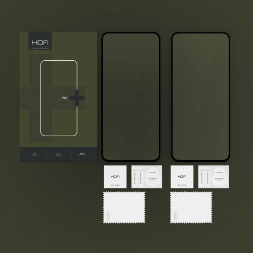Buy Hofi Glass Pro+ Motorola Moto G35 5G Black [2 PACK] - HOFI543 - {ean13} - Home Screen Store Europe