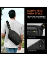 Kup Spigen KD410 Sling Bag Klasden Schwarz - SPN16460 - {ean13} - Sklep Home Screen