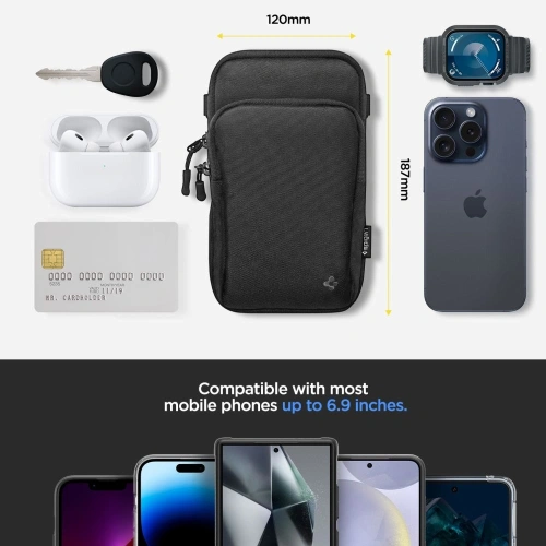 Kup Spigen KD400 Univerzální krosová taška Klasden černá - SPN16461 - {ean13} - Sklep Home Screen