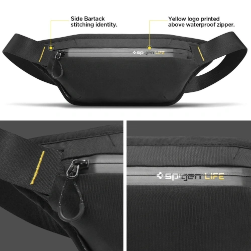 Kup Saszetka Spigen KD411 Waistbag Klasden Black - SPN16462 - {ean13} - Sklep Home Screen