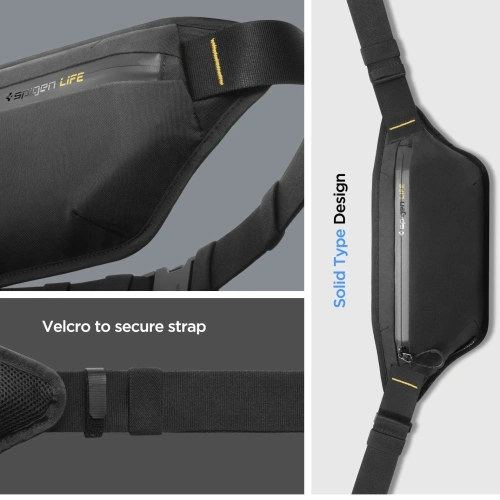 Kup Saszetka Spigen KD411 Waistbag Klasden Black - SPN16462 - {ean13} - Sklep Home Screen