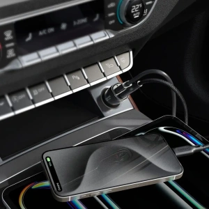 Kup Ładowarka samochodowa Spigen EV482 ArcStation Essential Car Charger USBA, USB-C 48W Black - SPN16465 - {ean13} - Sklep Home Screen