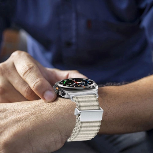 Kup Tech-protect Weave Pro Samsung Galaxy Watch Ultra 47mm Kréta Fehér - THP3214 - {ean13} - Sklep Home Screen