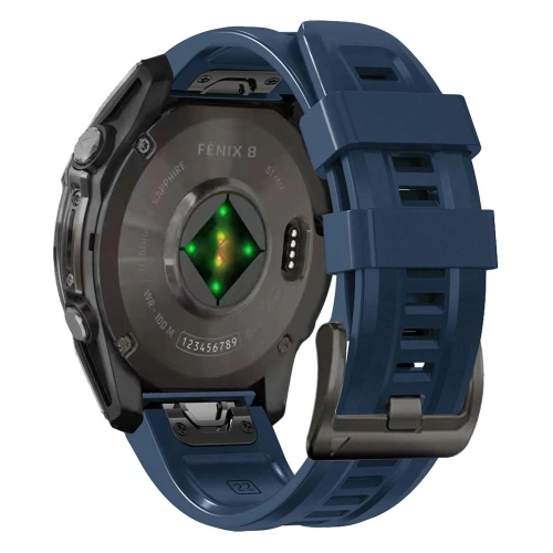 Buy Tech-protect Silicone Garmin Fenix 5x / 5x Plus / 6x / 6x Pro / 7x / 8 51mm Navy Blue - THP3216 - {ean13} - Home Screen Store Europe