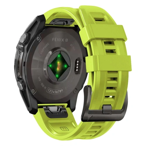Buy Tech-protect Silicone Garmin Fenix 5x / 5x Plus / 6x / 6x Pro / 7x / 8 51mm Lime - THP3218 - {ean13} - Home Screen Store Europe