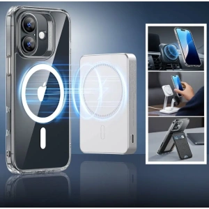 Kup Zestaw ESR Classic Hybrid Halolock MagSafe & Tempered Glass Apple iPhone 16 Clear - ESR826 - {ean13} - Sklep Home Screen