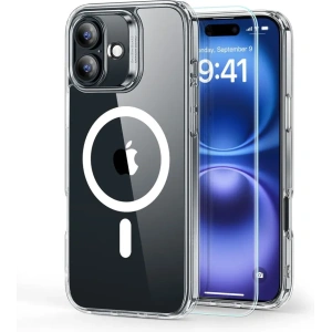 Kup Zestaw ESR Classic Hybrid Halolock MagSafe & Tempered Glass Apple iPhone 16 Plus Clear - ESR827 - {ean13} - Sklep Home Screen